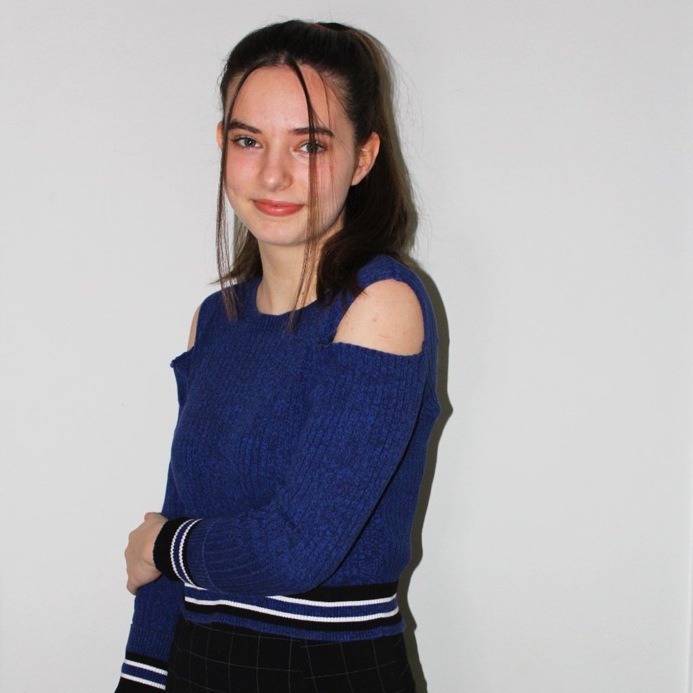 TopShop Navy Sweater